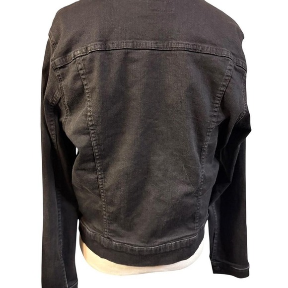 MOTHER Black Denim Jacket - Picture 2 of 2